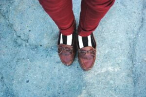 sapato derby masculino