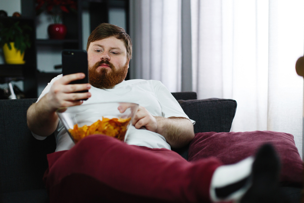 Como assistir filmes de comédia antigos? 3 comer assistindo filme